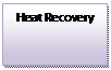 Text Box: Heat Recovery 