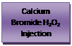 Text Box: Calcium Bromide H2O2 Injection