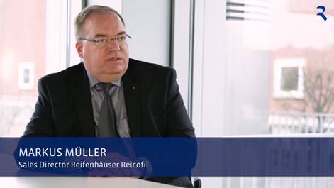Reicofil Sales Director Markus Müller on how customers with RF4 ...