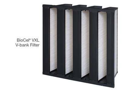 BioCel VXL V-Bank Filter
