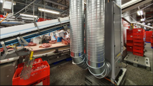 Camfil Air Cleaner at Tönnies Meat Production Facility